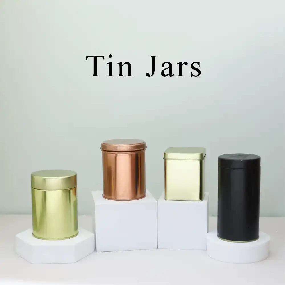 Tin jars